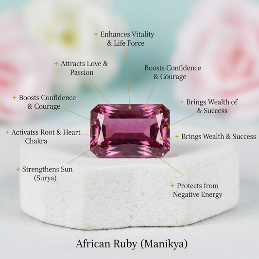African Ruby Manikya Benefits