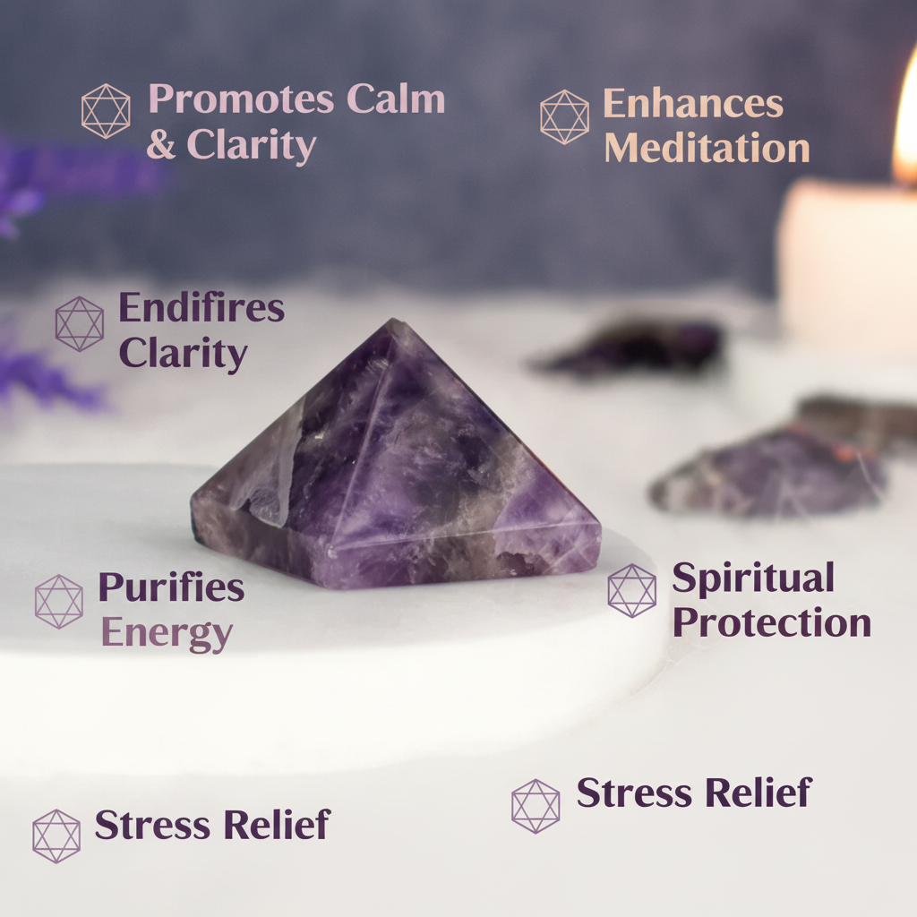 Amethyst Pyramid Benefits