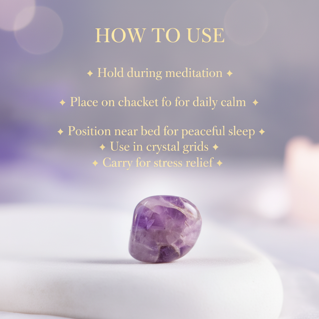 Amethyst Tumble - How to Use Guide