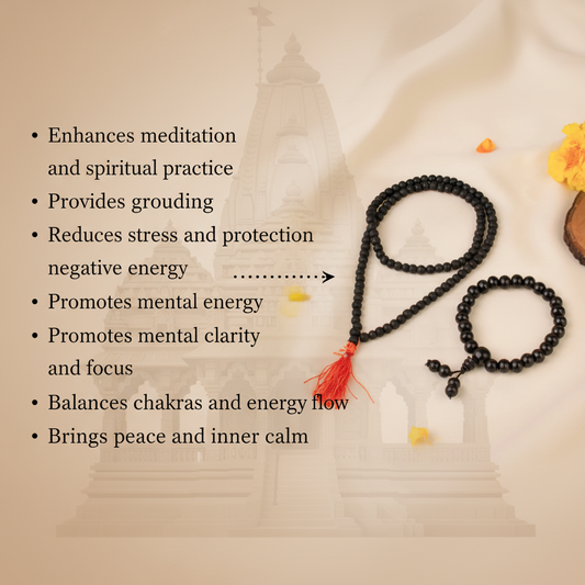 Black Beaded Mala Benefits
