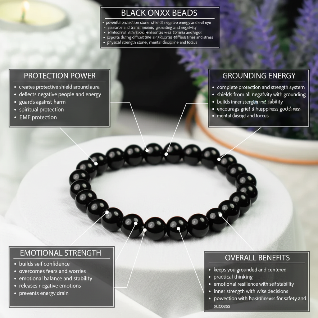 Black Onyx bracelet benefits