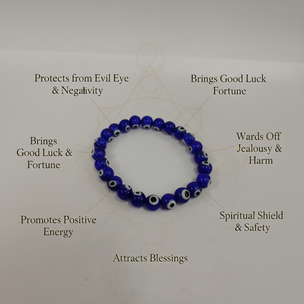 Blue Evil Eye Bracelet Benefits