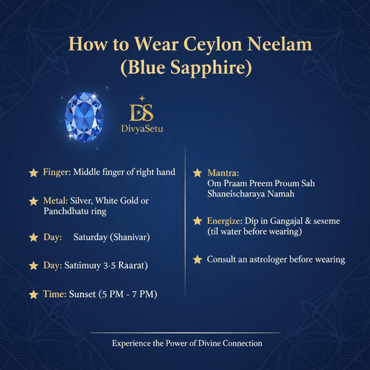 Ceylon Neelam How to Use