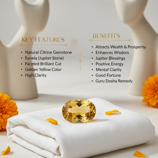 Citrine Sunela - Features & Benefits