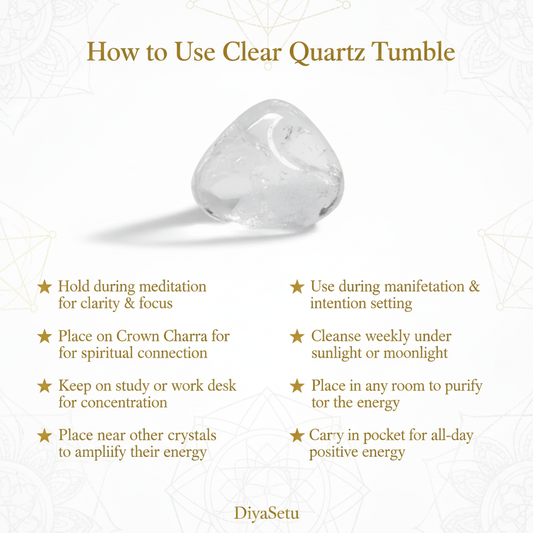 Clear Quartz Tumble How to Use