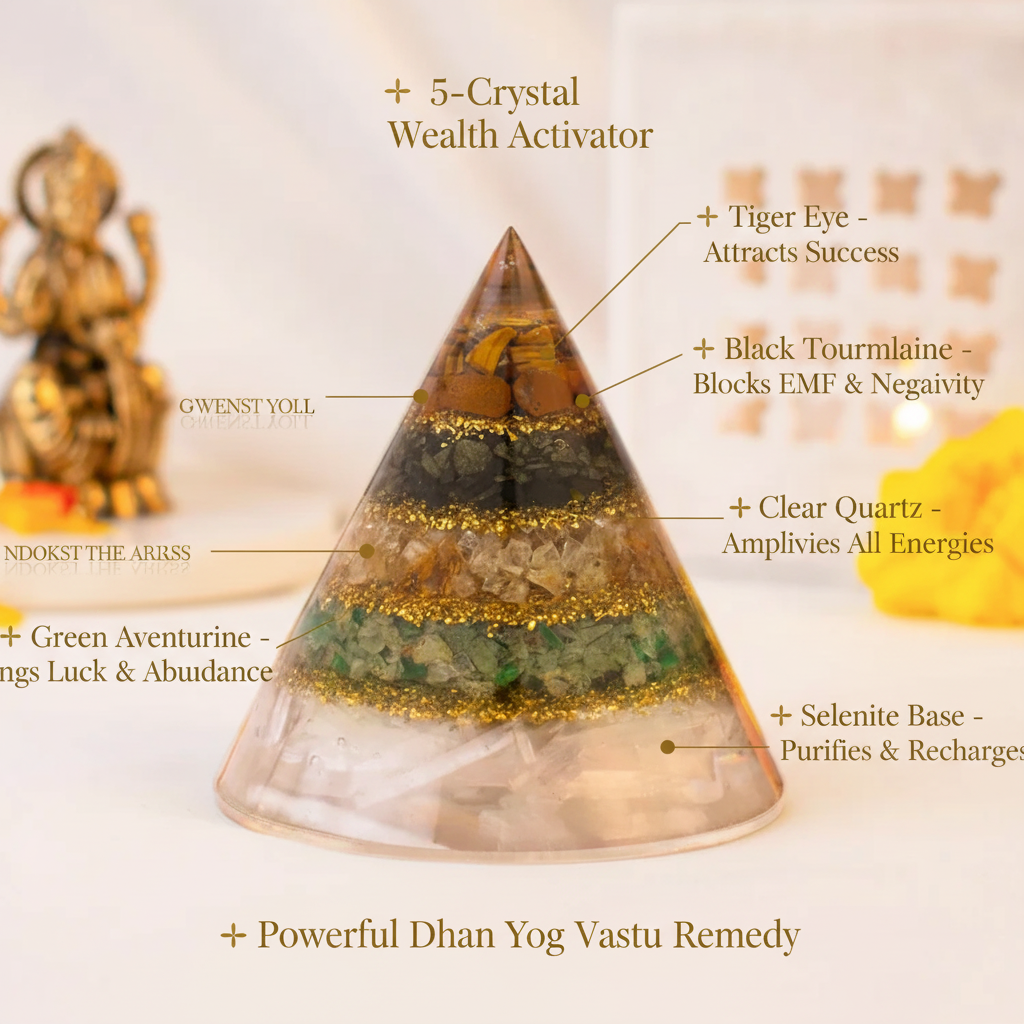 Conical Dhan Yog Pyramid Benefits