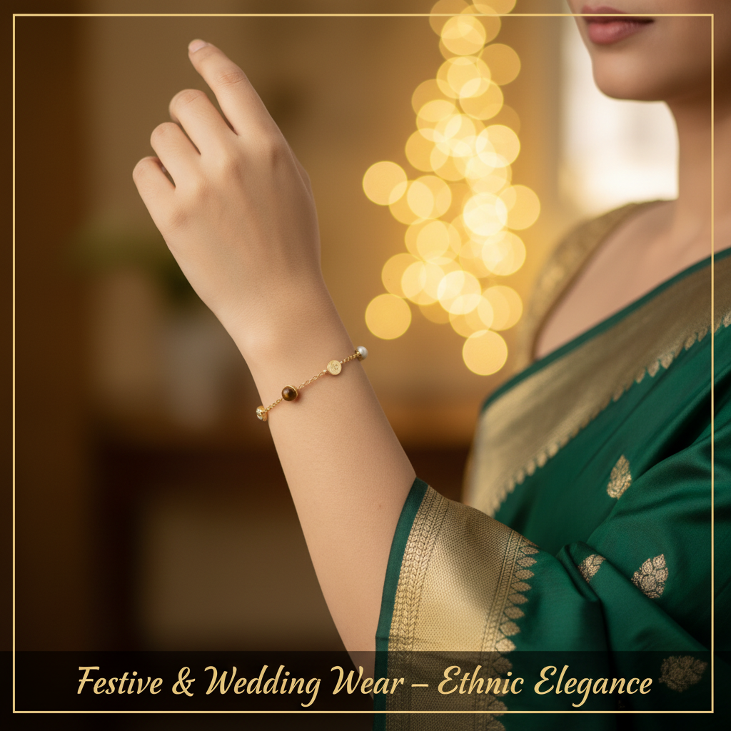 Dhan Yog Bracelet – Festive Wedding Ethnic Elegance