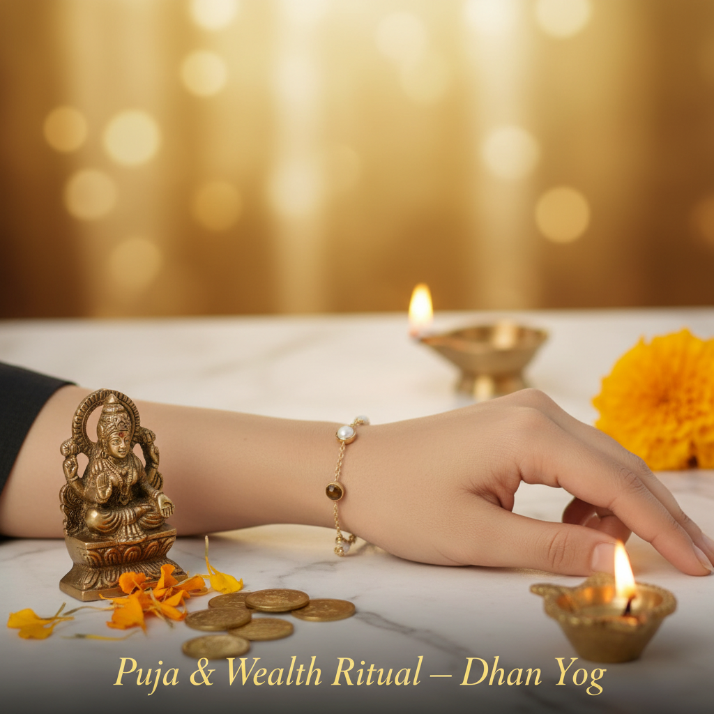 Dhan Yog Bracelet – Puja Wealth Ritual