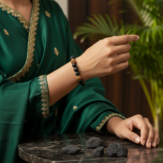 Karungali Lava - Woman Wearing Lifestyle