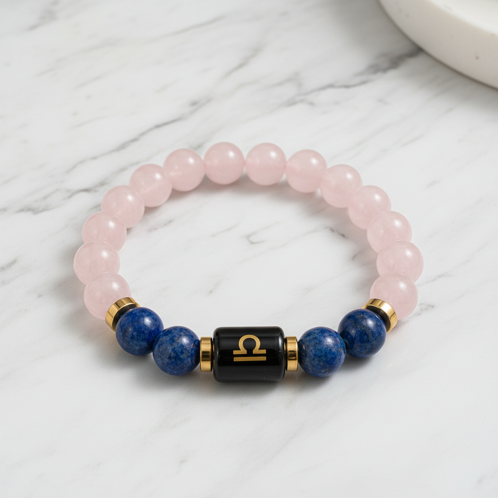 Libra Bracelet on Marble