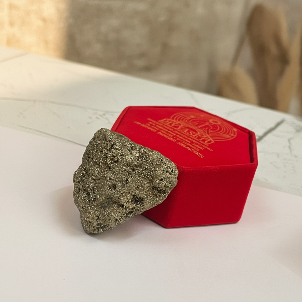 Lifestyle Pyrite Stone with DivyaSetu Card