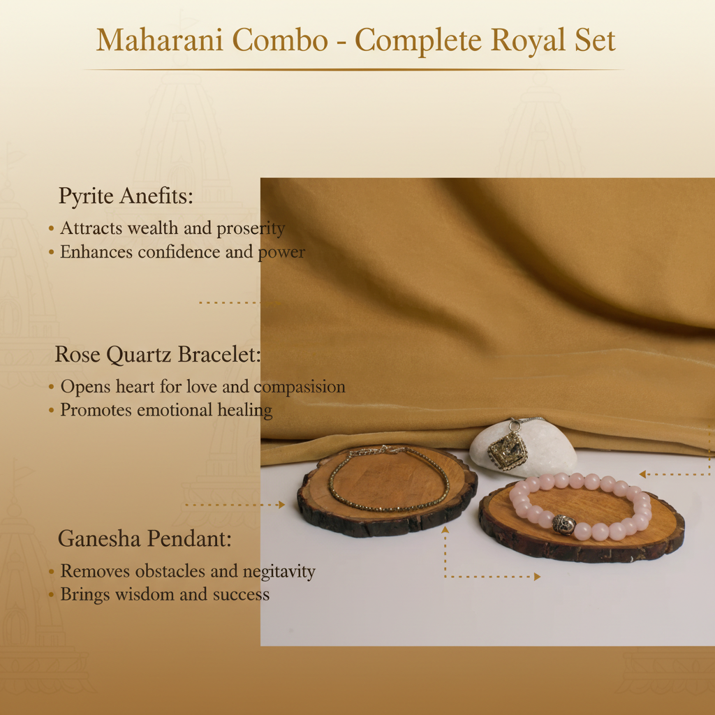 Maharani Combo - 3-Piece Royal Set Benefits