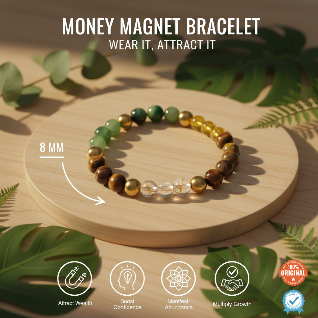 Money Magnet Bracelet - Complete Product Image