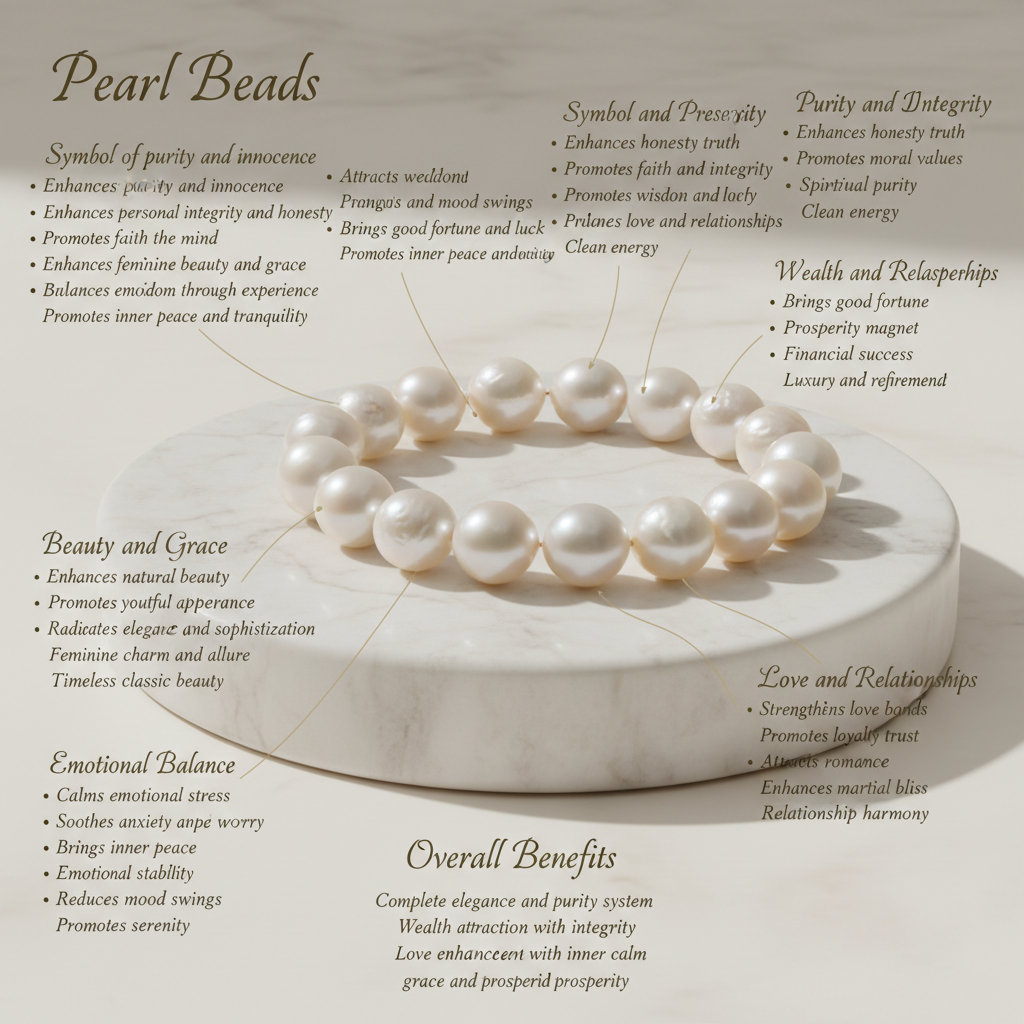Pearl bracelet benefits - product only