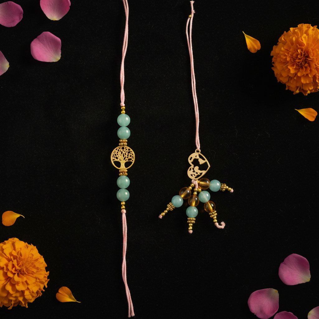 Rakhi - Dark Velvet Background