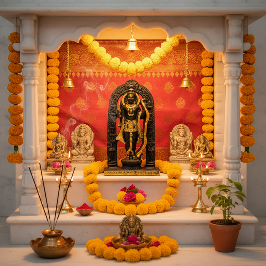 Ram Lalla Murti in Pooja Ghar
