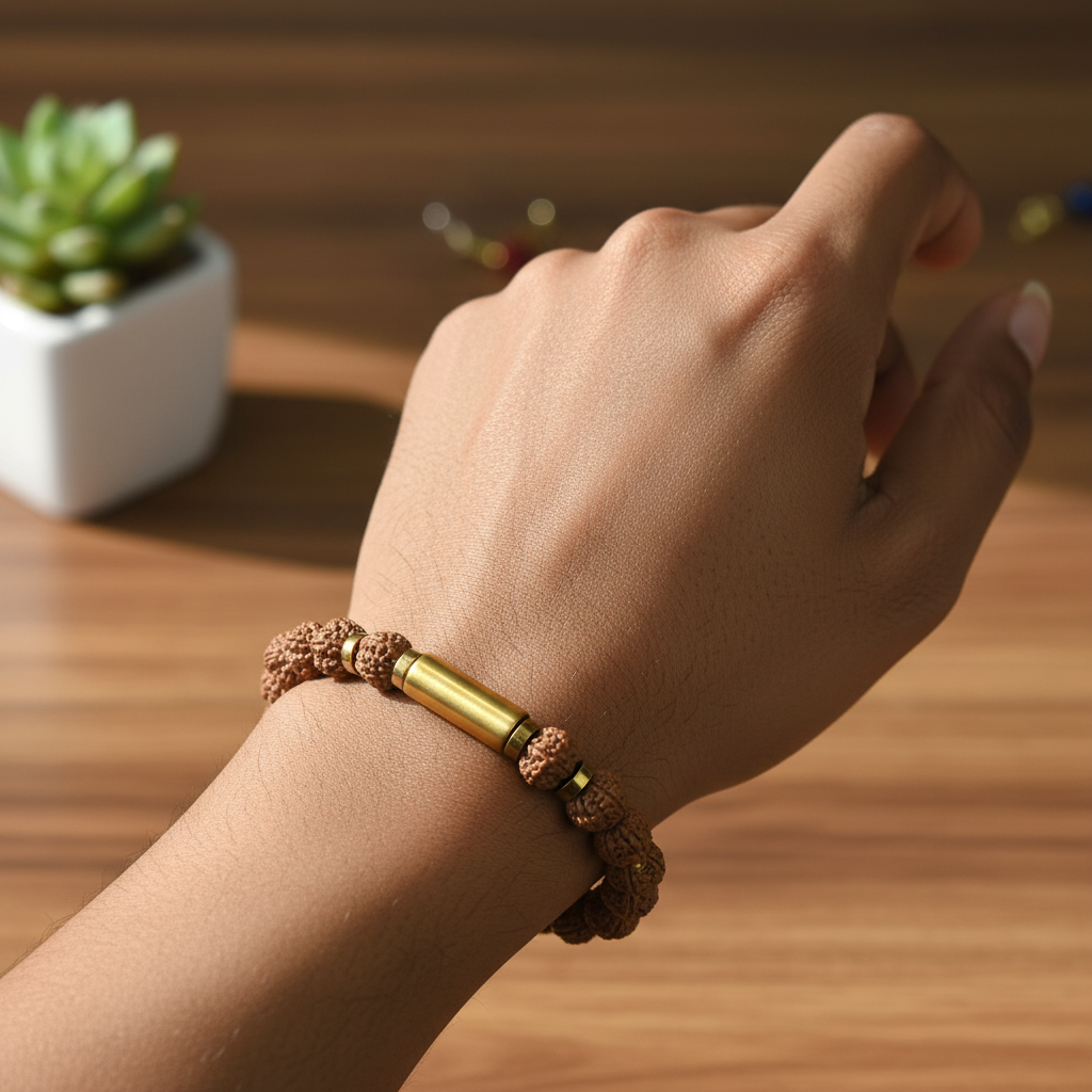 Rudraksha Bracelet Wrist