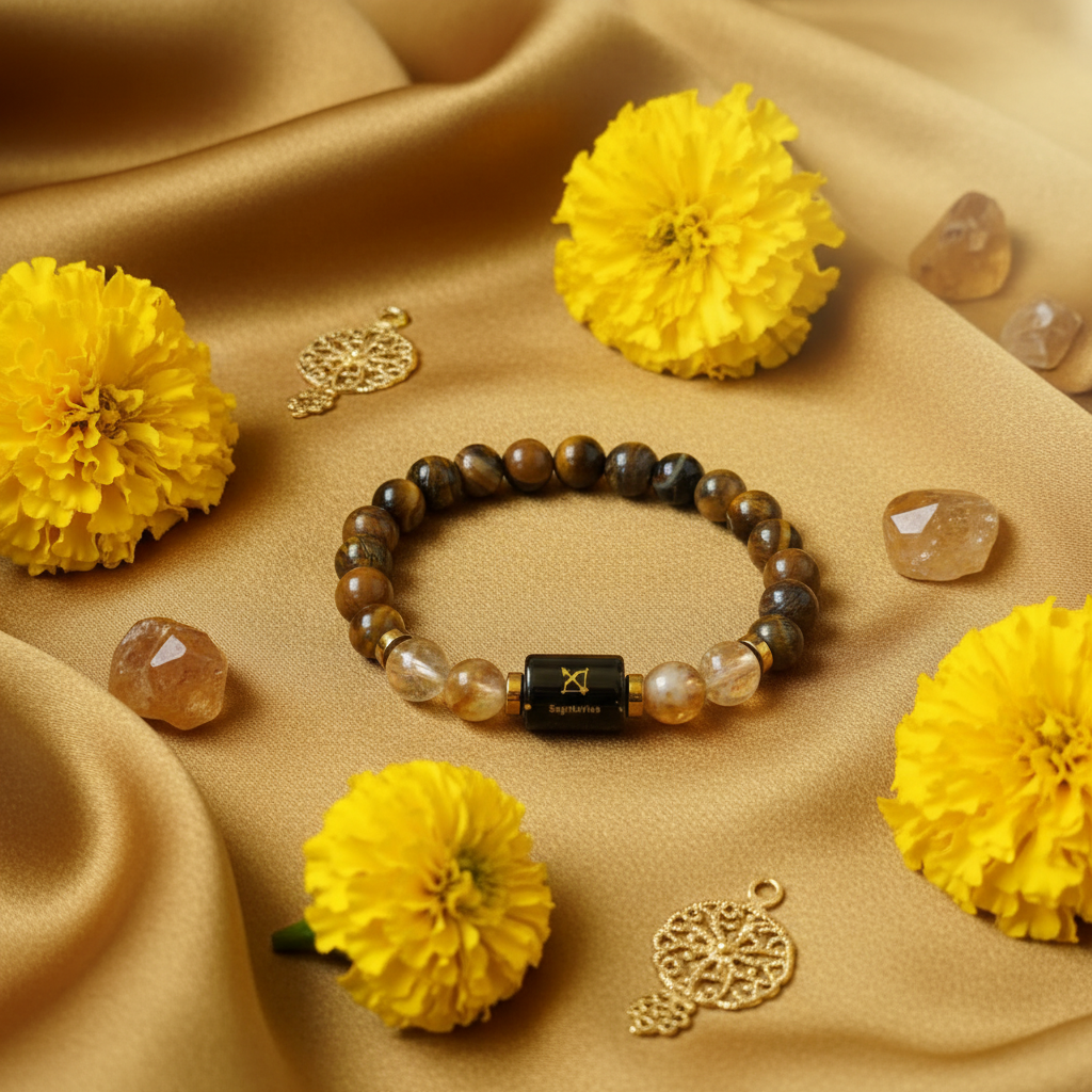 Sagittarius Bracelet - Festive Flat Lay
