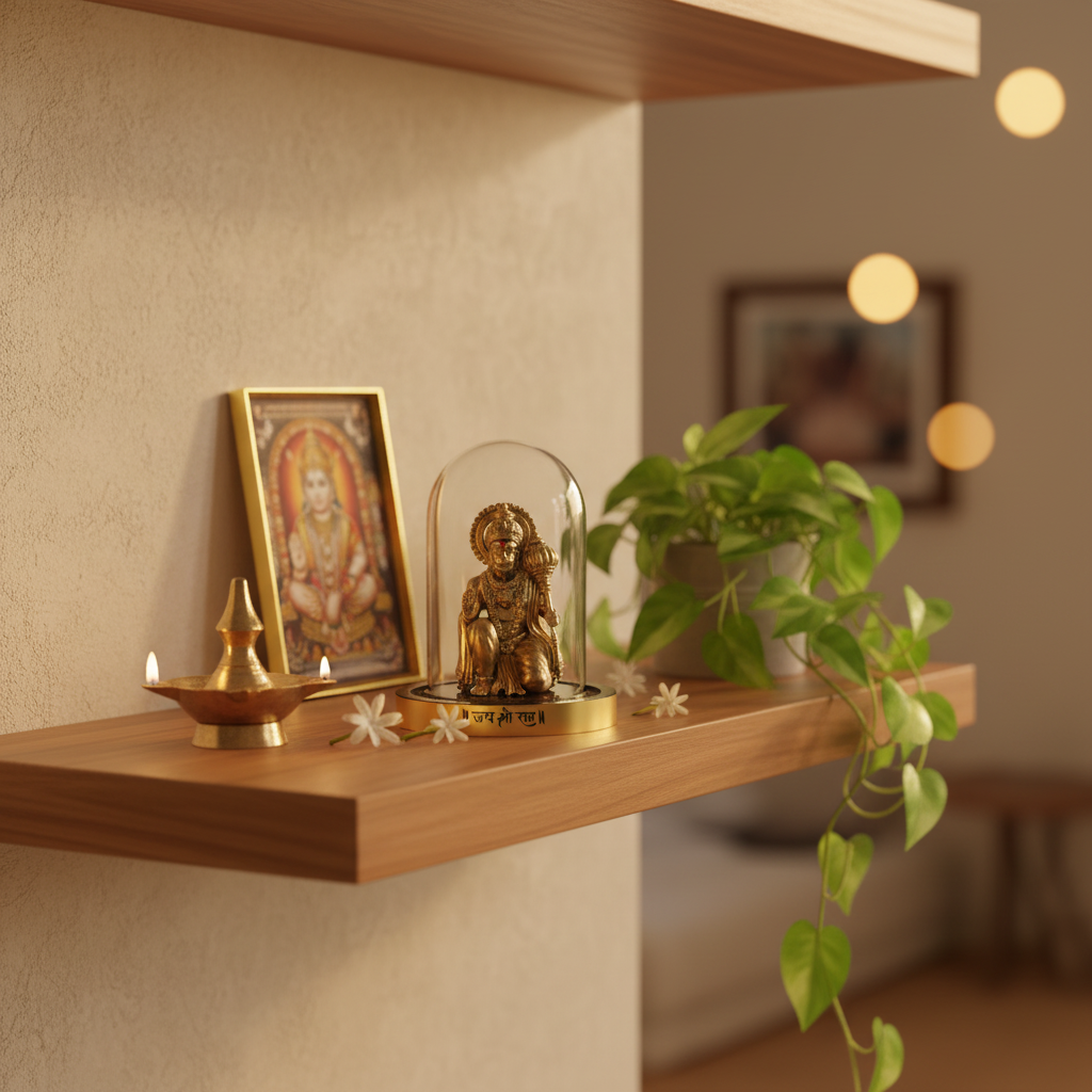 Sankat Mochan Hanuman – Living Room Shelf