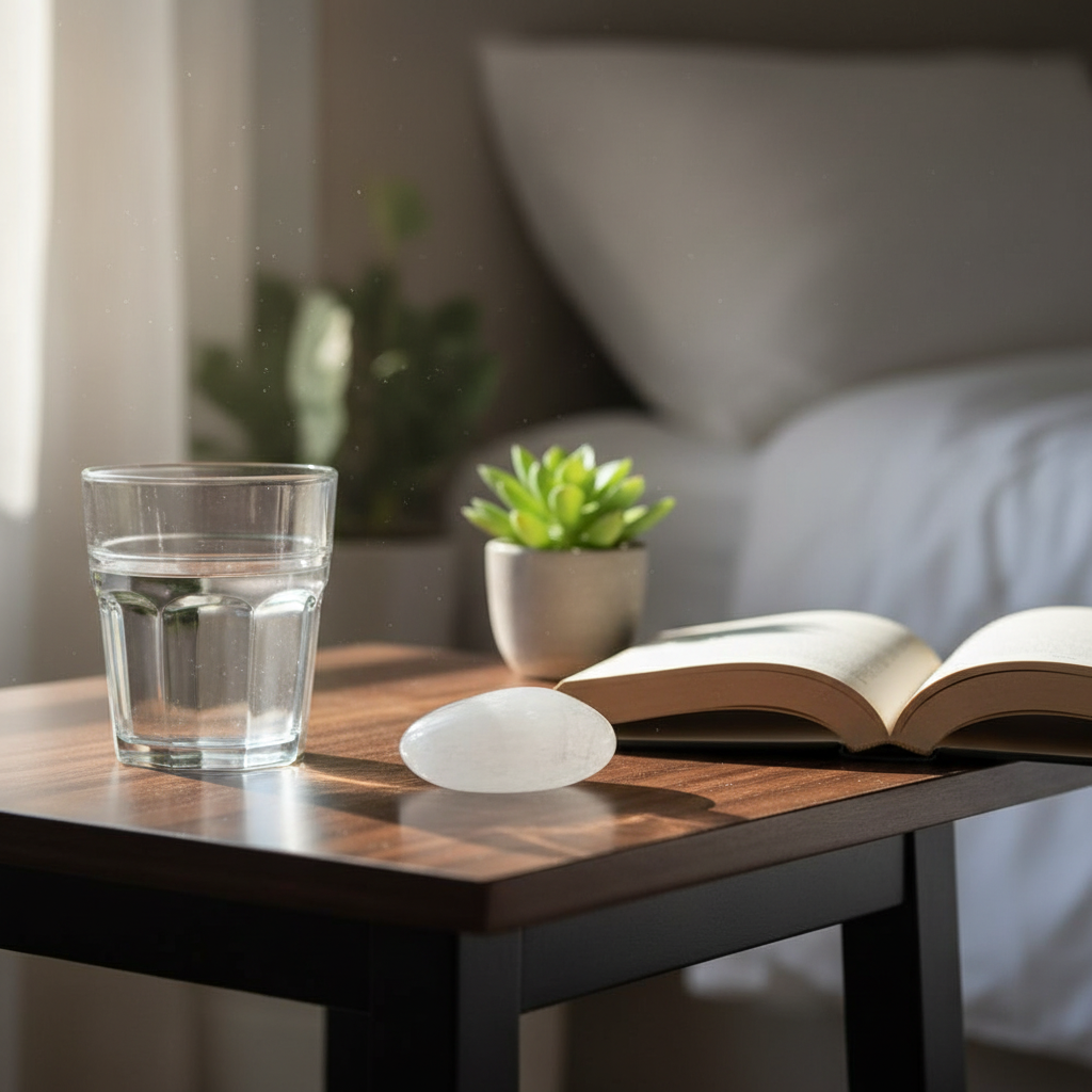 Selenite Palm - Bedside
