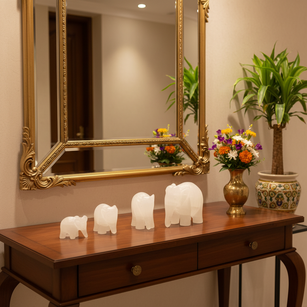 Set of 4 - Mirror Rack