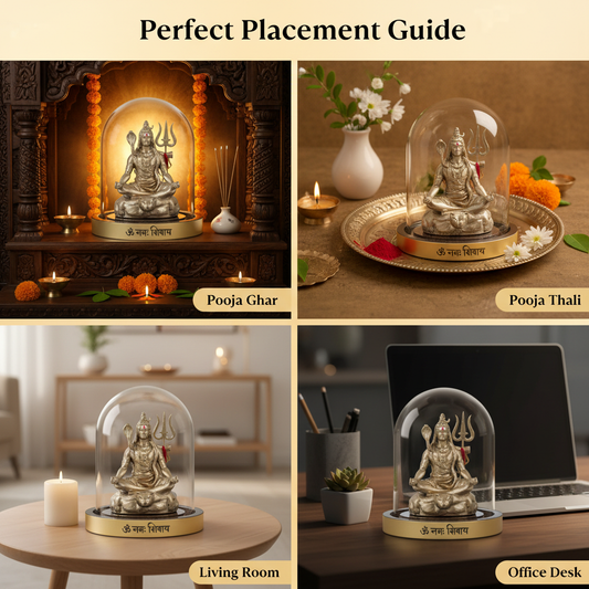 Shiv Shakti Murti Placement Guide