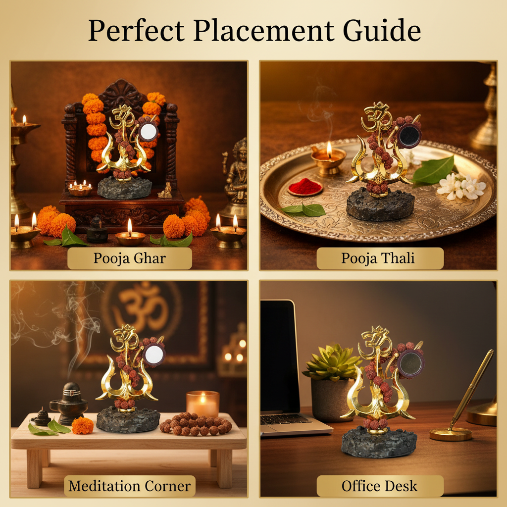 Shiva Shakti Trishul Placement Guide