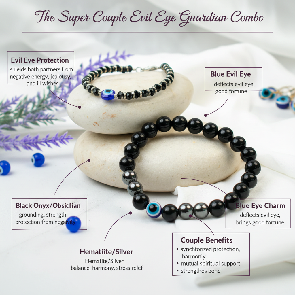 The Super Couple Evil Eye Guardian Combo benefits