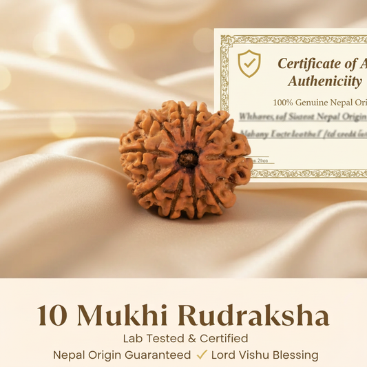 10 Mukhi Rudraksha Authenticity
