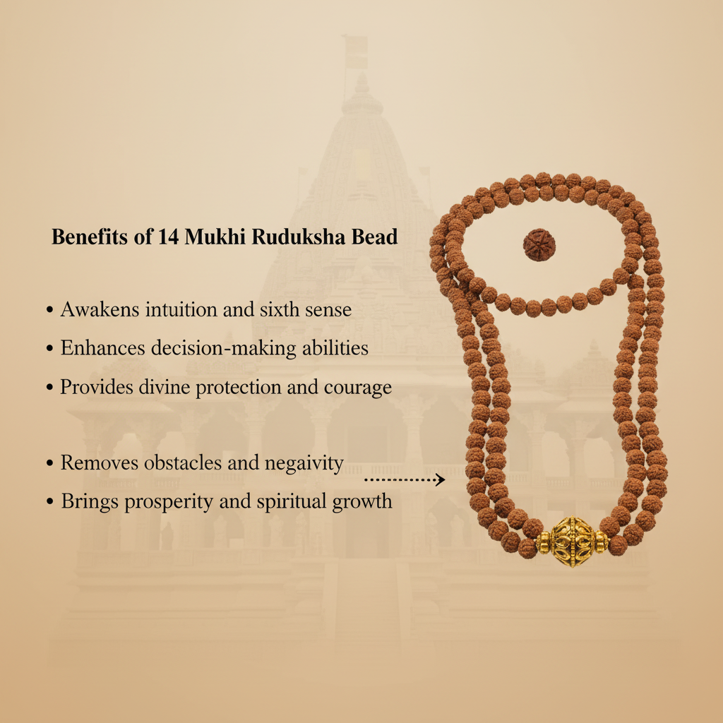 14 Mukhi Rudraksha Mala Benefits