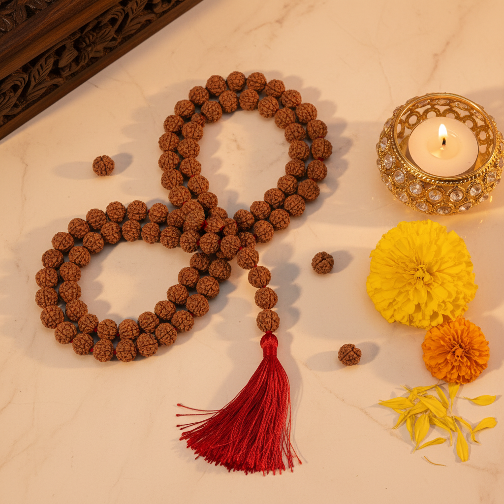 5 Mukhi Rudraksha Mala Product Image