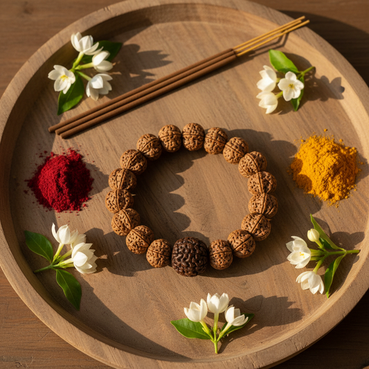 6 Mukhi Rudraksha Bracelet – Puja