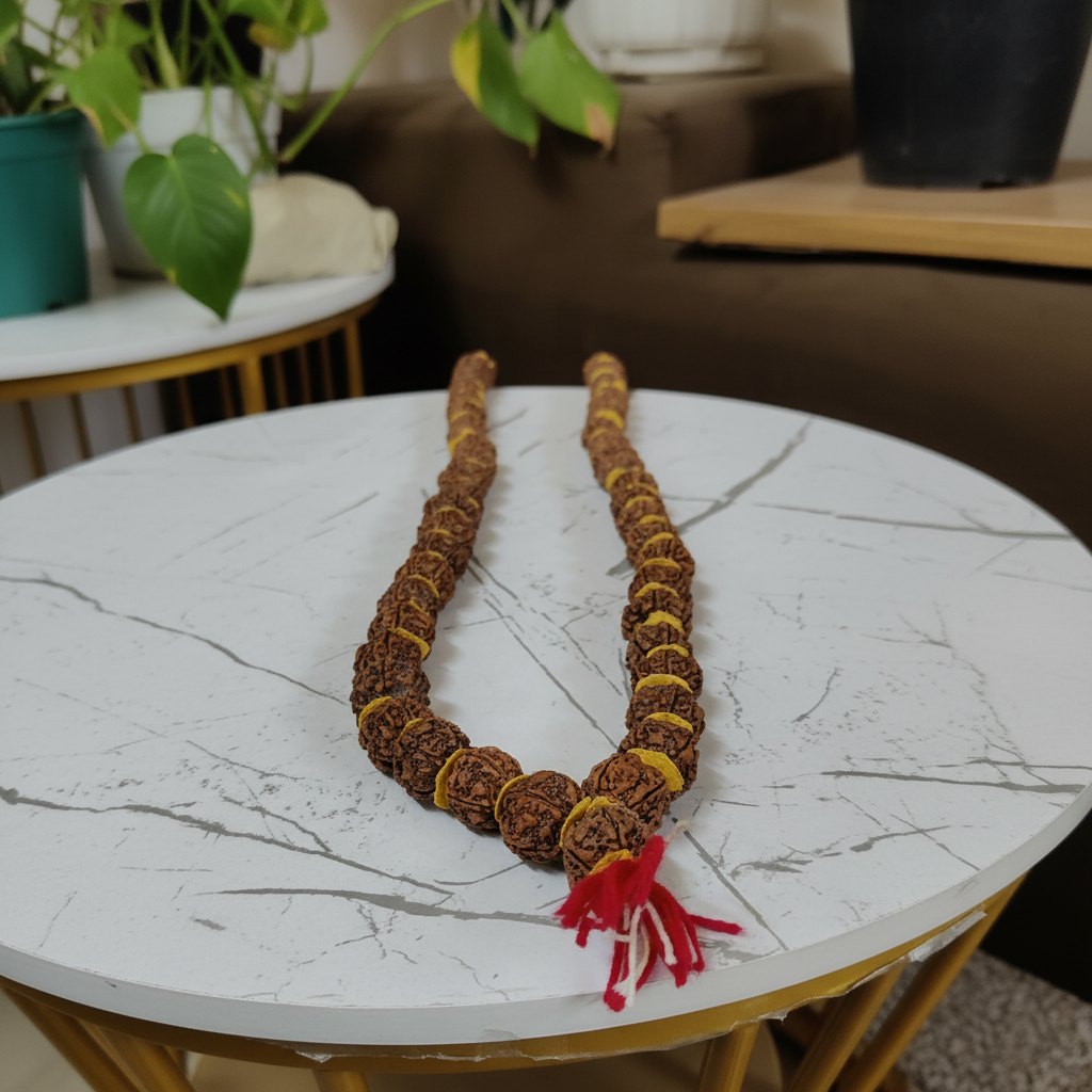 6 Mukhi Rudraksha Mala - Lifestyle 4