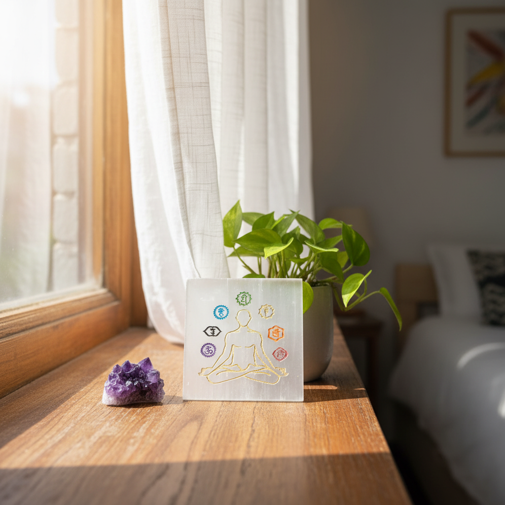 7 Chakra Plate - Window