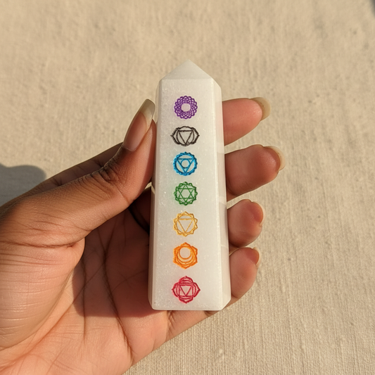 7 Chakra Tower - Linen