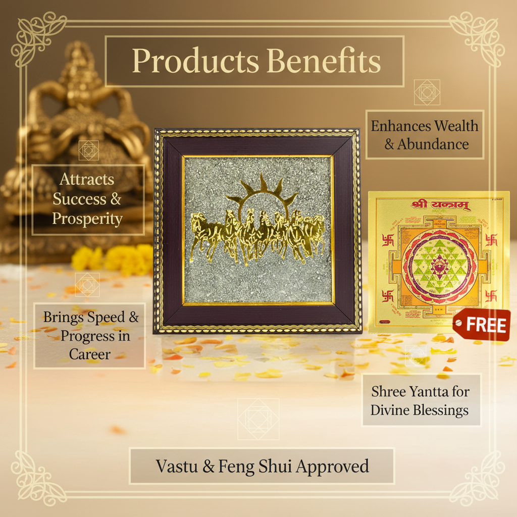 7 Horses Pyrite Frame Benefits