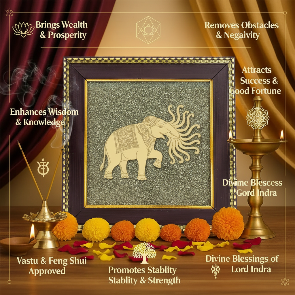 7 Trunk Elephant Airavata Benefits