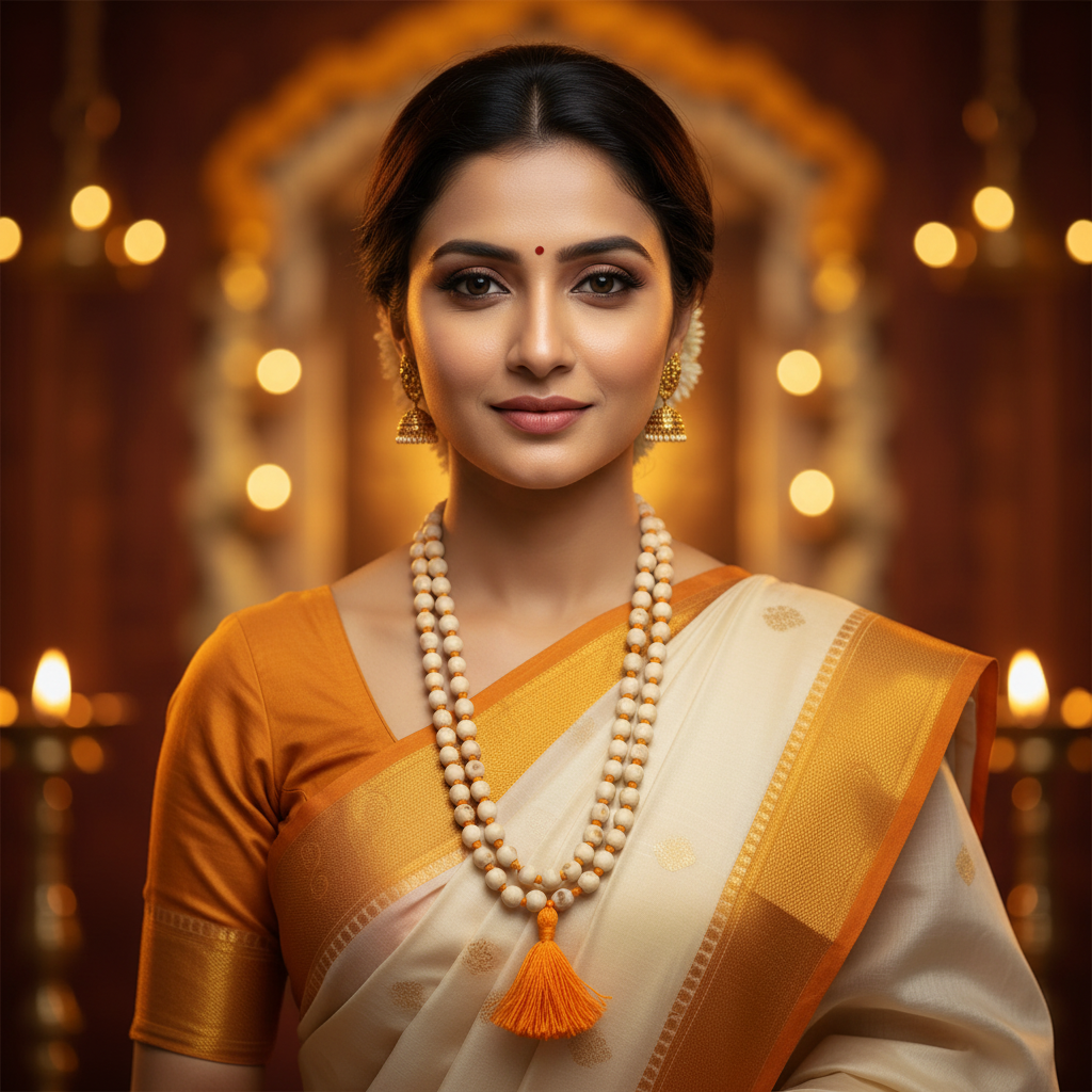 7mm Tulsi Mala — Woman Lifestyle