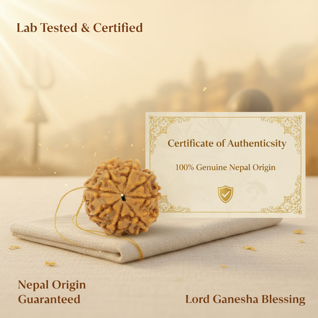 8 Mukhi Rudraksha Authenticity