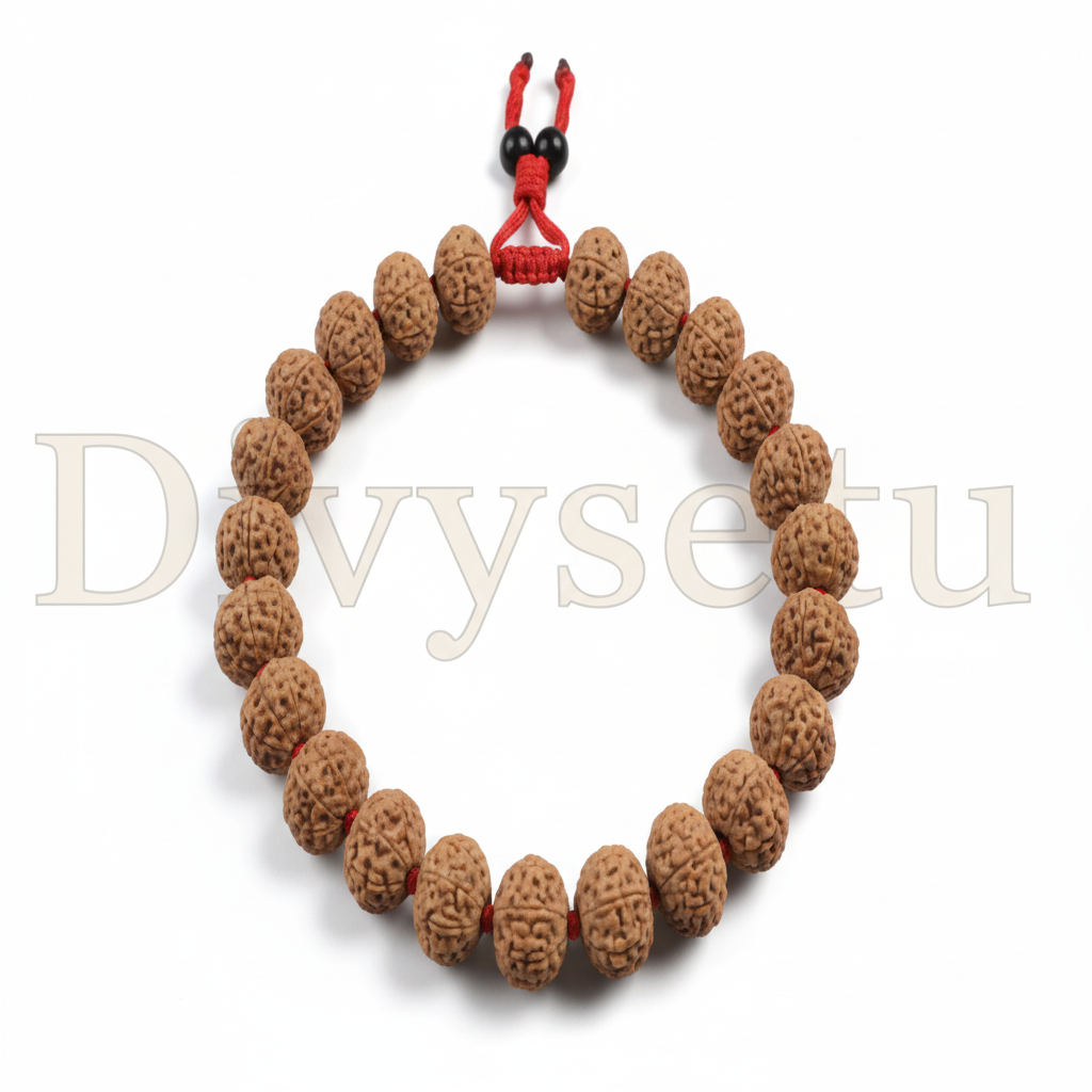 9 Mukhi Rudraksha Bracelet - Premium Studio