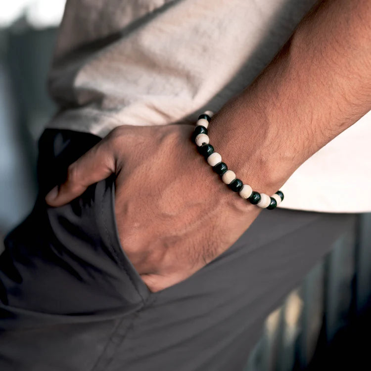 Green Jade Tulsi Bracelet