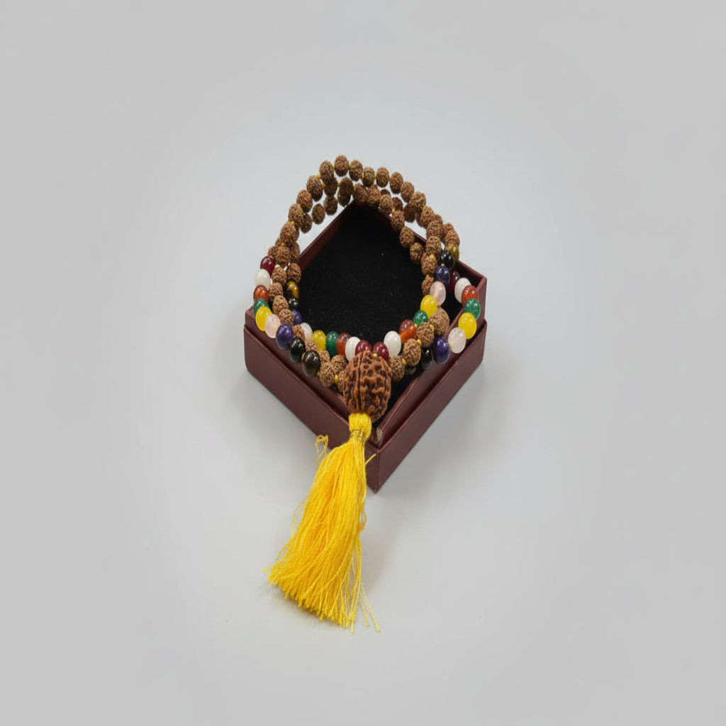 Navratna Rudraksha Mala