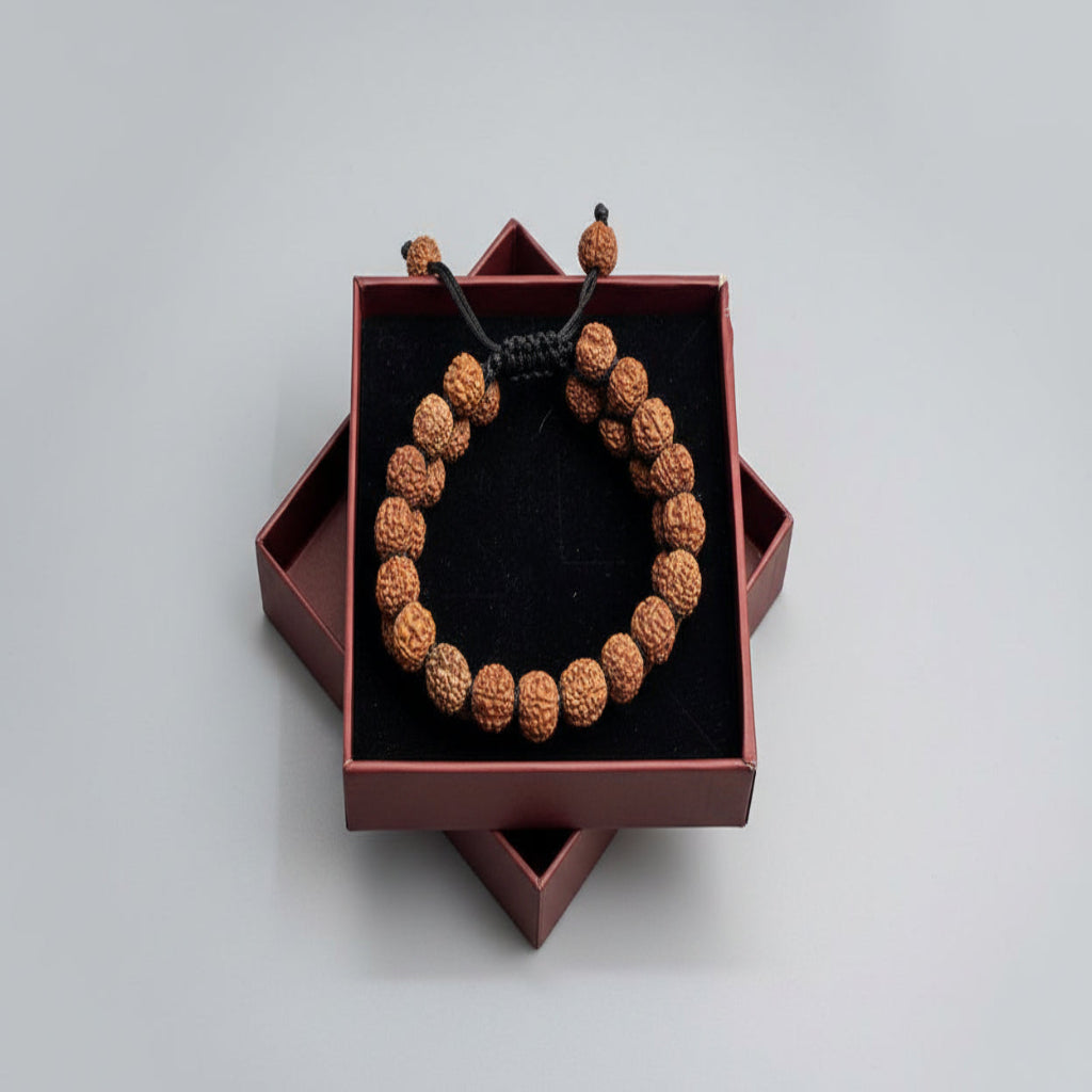 Rudraksha Bracelet (Double Layer)