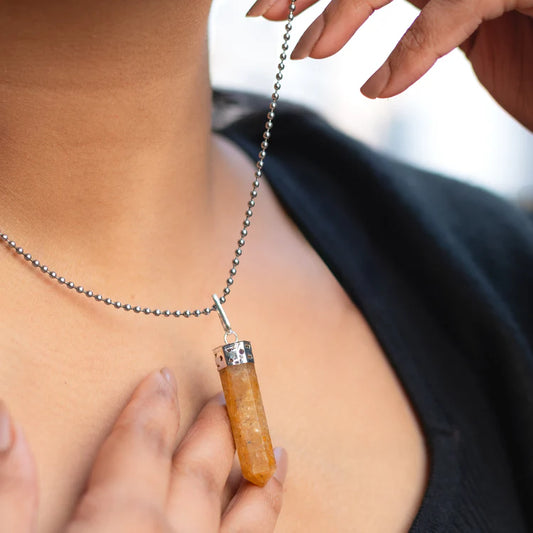 Yellow Jasper Pendant