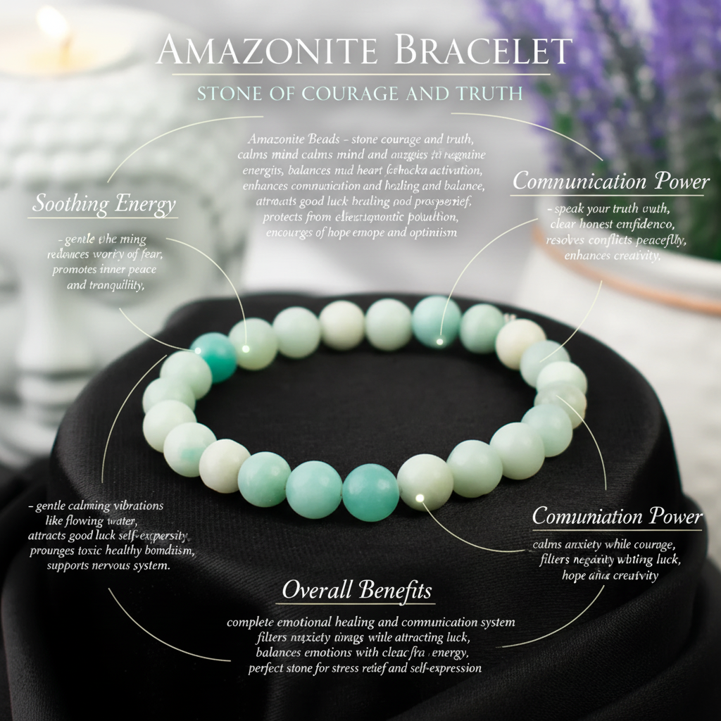 Amazonite bracelet benefits