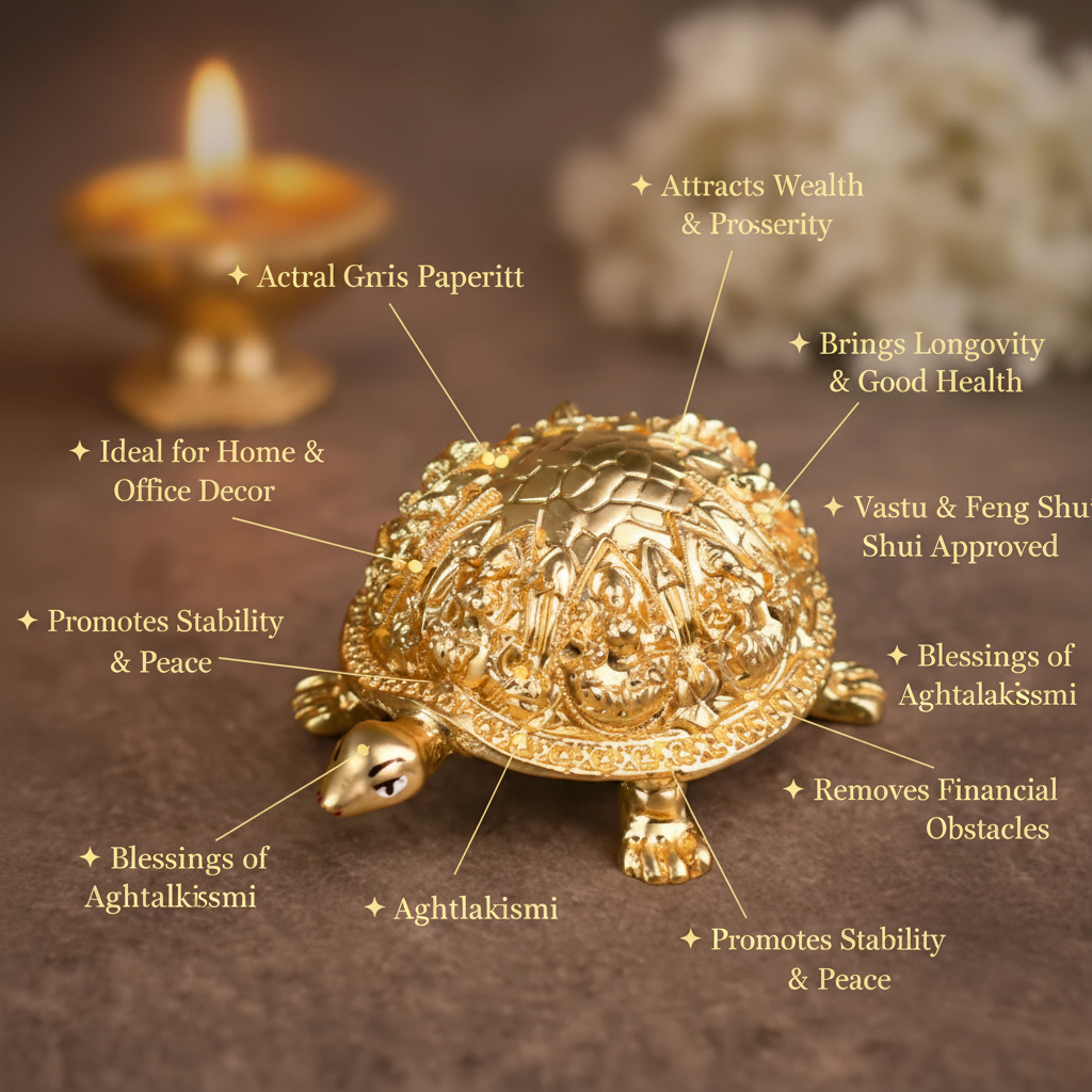 Ashtalakshmi Tortoise Idol Benefits