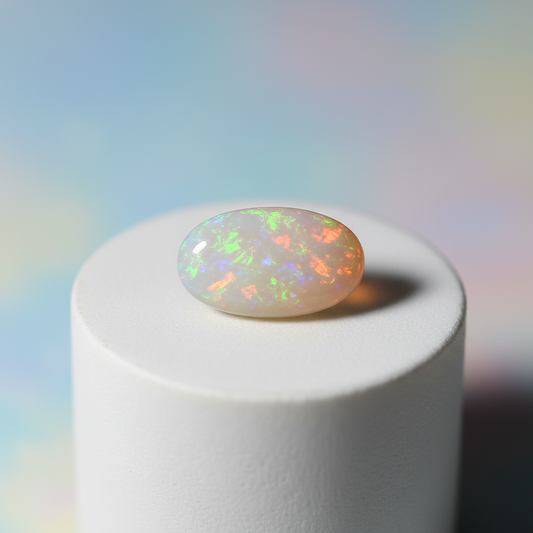 Australian Fire Opal Agni Mani - Luxury Advertisement
