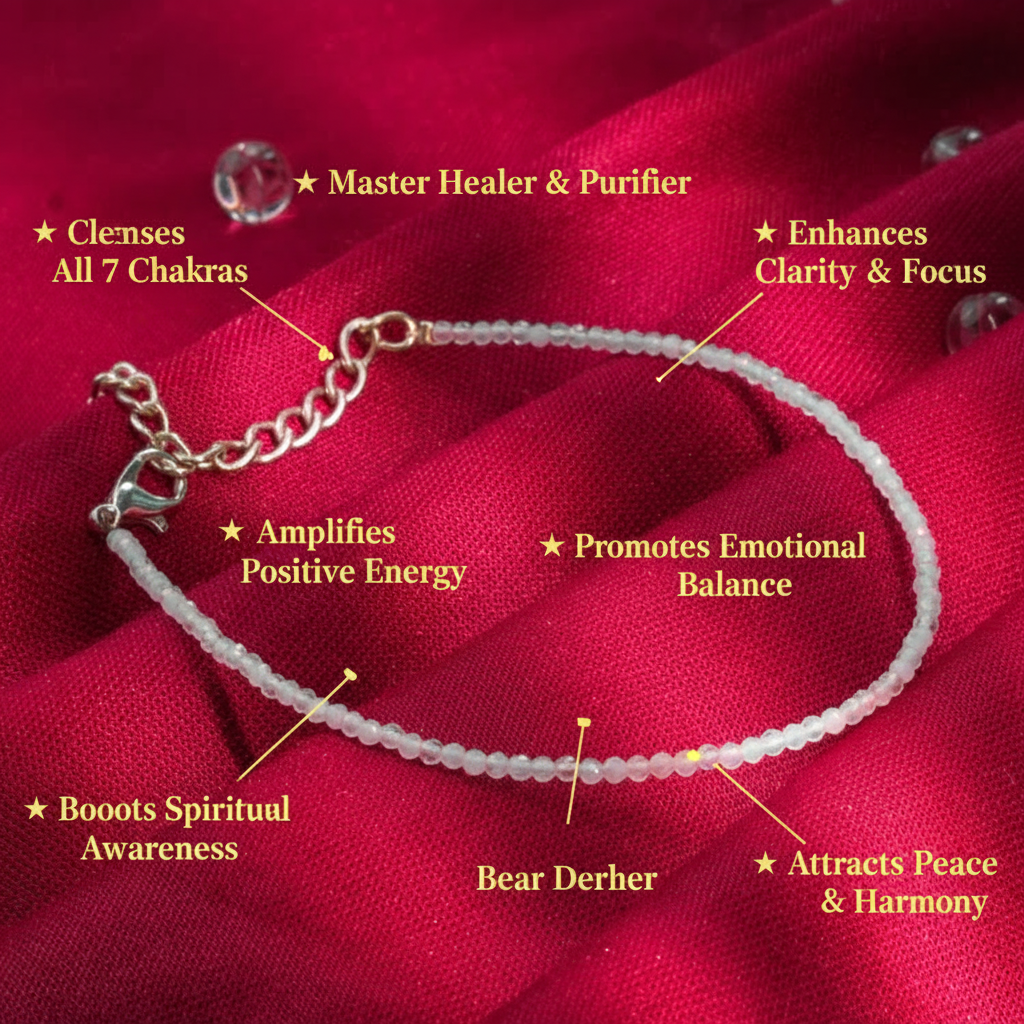 Clear Quartz Anklet Benefits