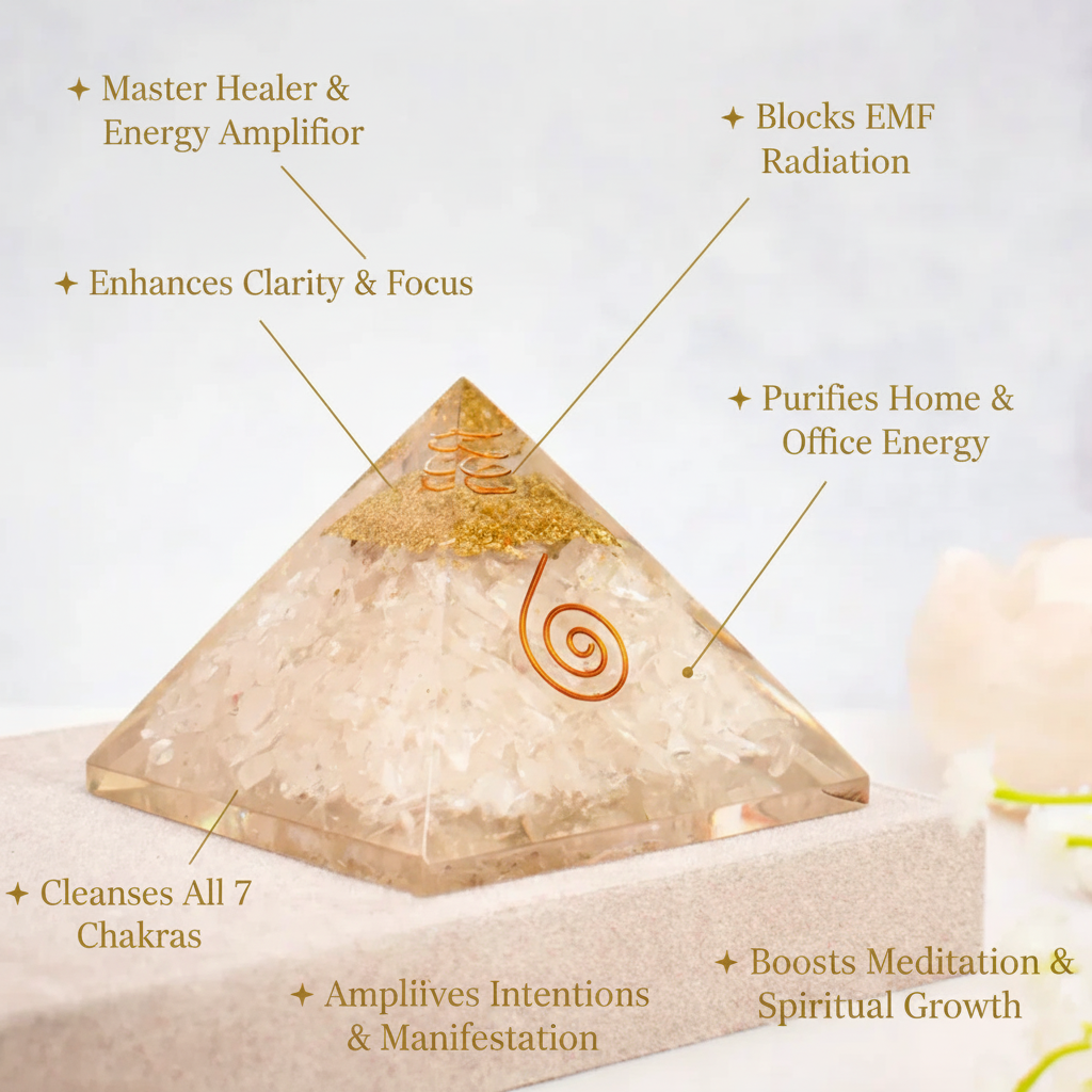 Clear Quartz Pyramid Benefits