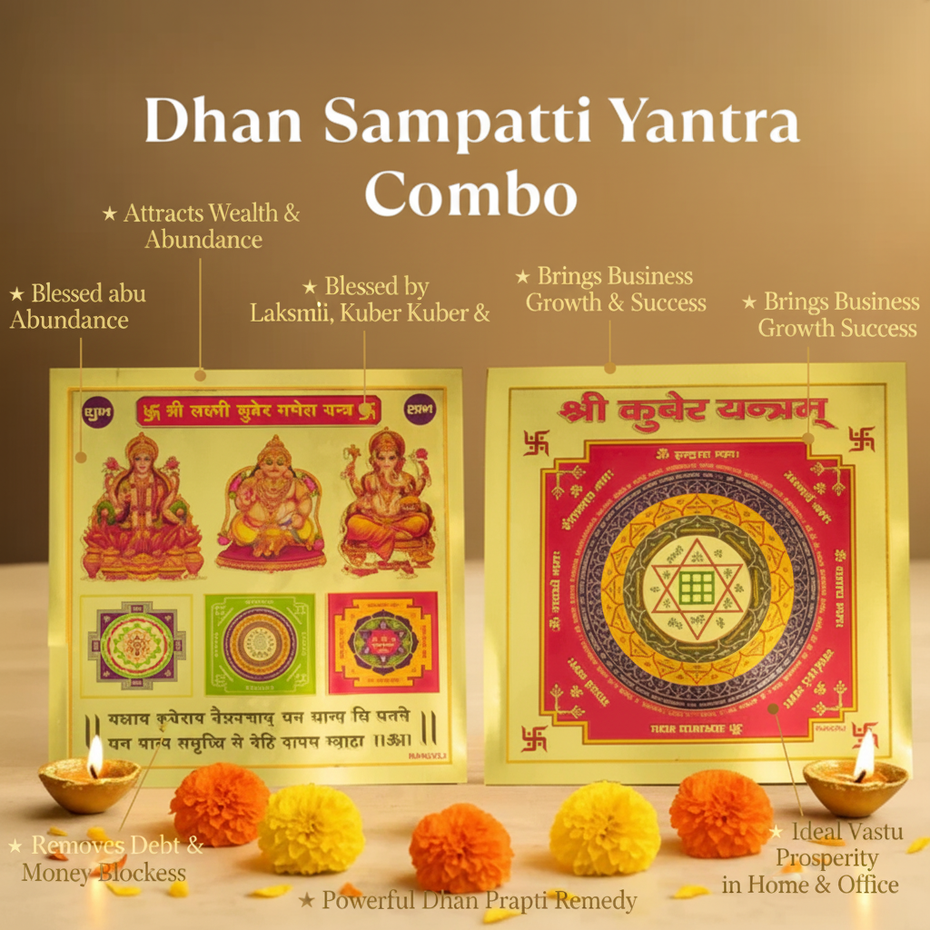 Dhan Sampatti Yantra Combo Benefits